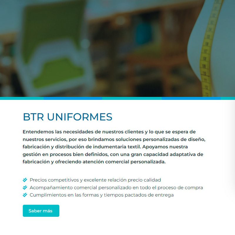 BTR UNIFORMES